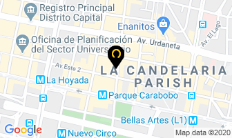 Mapa de Video Centro en Caracas
