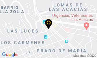 Mapa de Vidrios El Prado, C.a. en Caracas