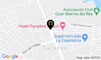 Mapa de Vidrios Morrocoy.. en Tucacas