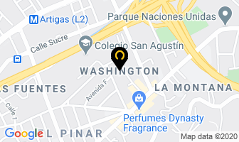 Mapa de Washington en Caracas