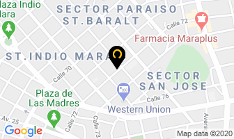 Mapa de Wayuunaiki en Maracaibo