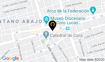 Mapa de W.c. Bienes Raices en Coro