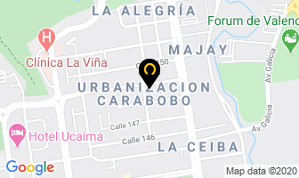 Mapa de Wilmer Coronado en Valencia