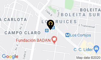 Mapa de Xam 94 Inmuebles en Sucre