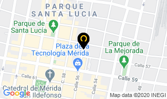 Mapa de Yantar Gourmet en Mérida