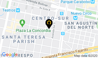 Mapa de Yordieg C.a. en Caracas