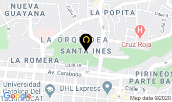 Mapa de Zambrano S, Gisela en San Cristóbal