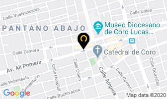 Mapa de Zapateria La Catedral,s.r.l, en Coro