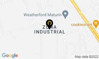 Mapa de Zona Industrial en Maturín